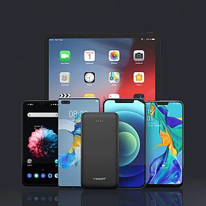 Veger L30 Power Bank 30000mAh 20W με 3 Θύρες USB-A και Θύρα USB-C Μαύρο