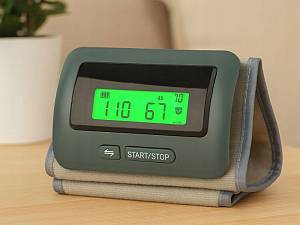 Ηλεκτρονικό Πιεσόμετρο Μπράτσου Αυτόματης Μέτρησης Πίεσης & Παλμών Ακριβής & Άνετη Παρακολούθηση Στο Σπίτι