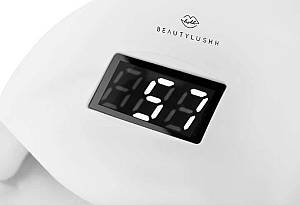 Λαμπτήρας νυχιών Beautylushh Uv με Led screen + αισθητήρα κίνησης 24 Led 48W + 10 δωρεάν Κλιπς. Λειτουργία Χαμηλής Θερμότητας