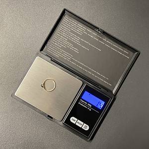 Ηλεκτρονική ζυγαριά ακριβείας Ruhhy 0,1g έως 500g φωτιζόμενη οθόνη. 7 μονάδες ζύγισης + μπαταρίες