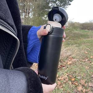 Θερμός Ποτήρι Θερμοκρασίας με LED Οθόνη 420ml Ruhhy. Αδιάβροχο & Αντικραδασμικό