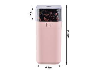 Υγραντήρας υπερήχων Star projector με προβολέα αστεριών & νυχτερινό φως. Μικρός, εύχρηστος, εντυπωσιακός
