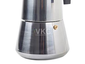 Ιταλική Ατσάλινη Παραδοσιακή Καφετιέρα Espresso 600ml. Italian coffee creamer. 12 Φλιτζάνια καφέ