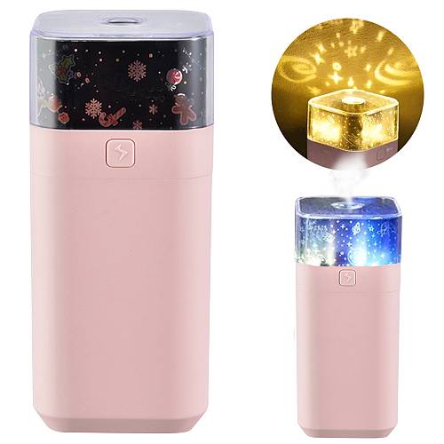 Υγραντήρας υπερήχων Star projector με προβολέα αστεριών & νυχτερινό φως. Μικρός, εύχρηστος, εντυπωσιακός