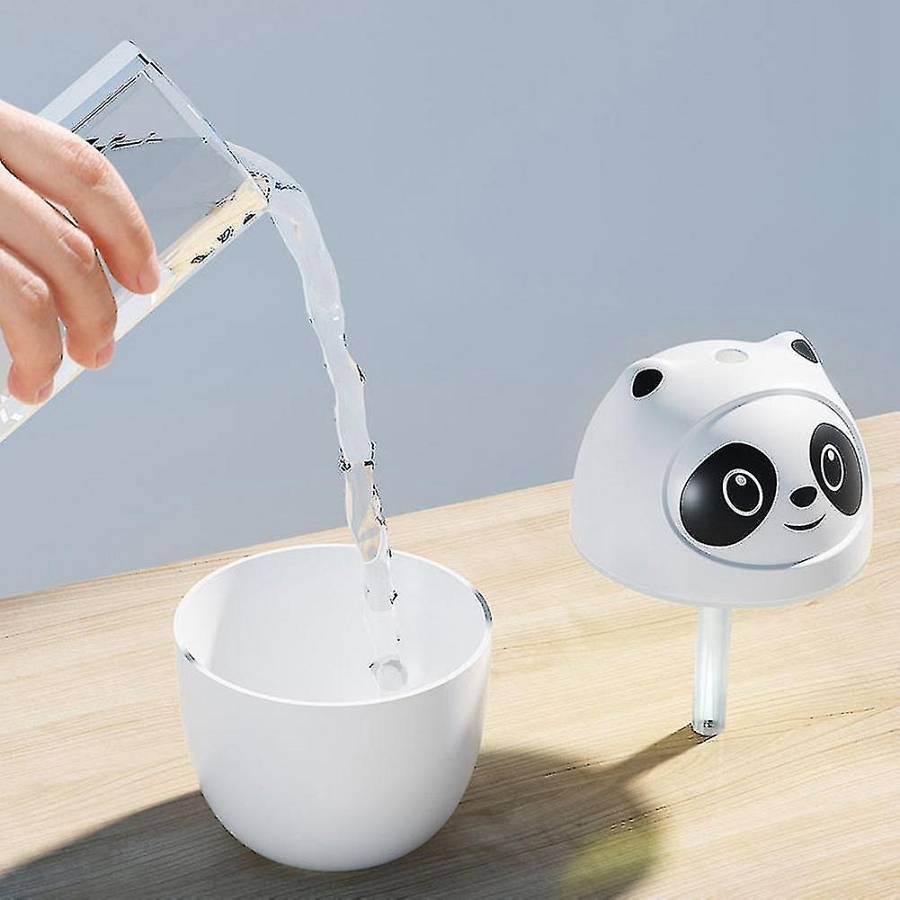 Mini Υγραντήρας δωματίου Panda που ατμίζει 220ml. Aromatherapy