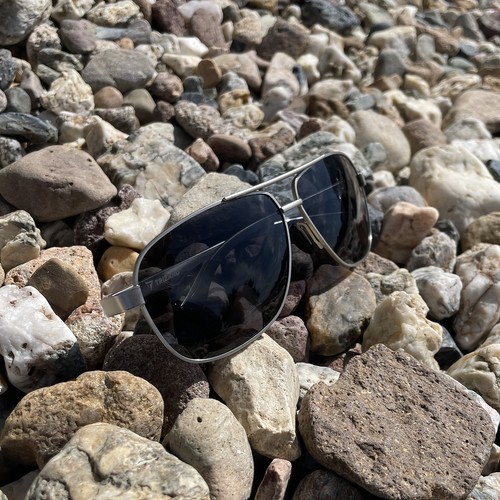 Γυαλιά ηλίου Trizand Πολωτικά (Polarized) UV 400. Πολυκαρβονικά με Εύκαμπτους Αποσβεστήρες Κραδασμών & Σκληρή Θήκη. Black Silver
