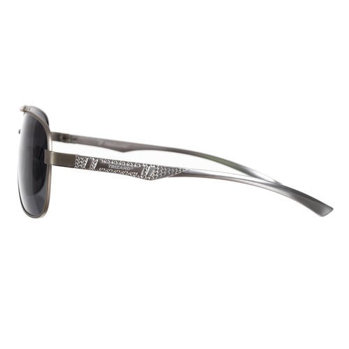 Γυαλιά ηλίου Trizand Πολωτικά (Polarized) UV 400. Πολυκαρβονικά με Εύκαμπτους Αποσβεστήρες Κραδασμών & Σκληρή Θήκη. Black Silver