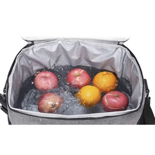 XLarge Θερμική Τσάντα Trizand Παραλίας & Πικνίκ 40L. Ύφασμα Oxford. 47 x 28.5 x 30 cm
