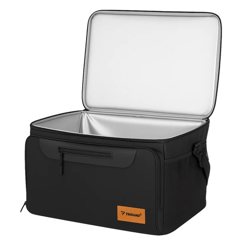 Premium Ισοθερμική Τσάντα Ώμου 30L TRIZAND. Αδιάβροχη Θερμική Τσάντα Φαγητού & Ποτών για Πικνίκ, Εκδρομές, Παραλία